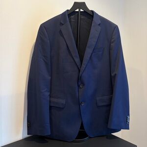 Hugo Boss Dark Blue Trabaldo Tonga Stretch Blazer